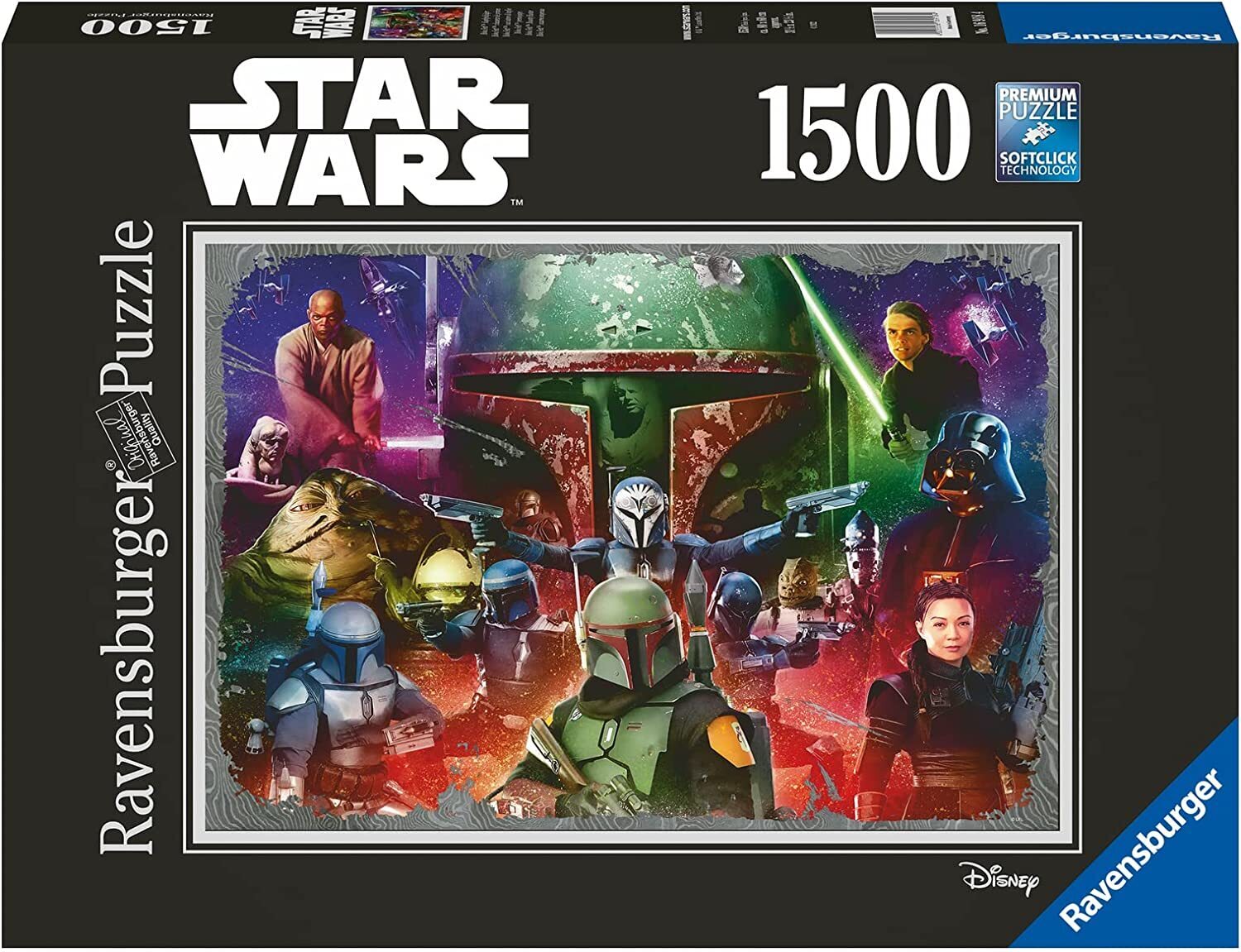 Rburg Star Wars Boba Fett: Bounty Hunter 1500p - RAVENSBURGER