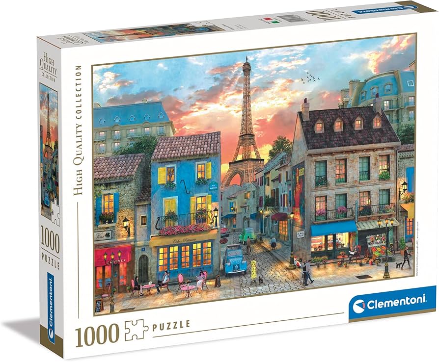 Streets of Paris - Clementoni - 1000p