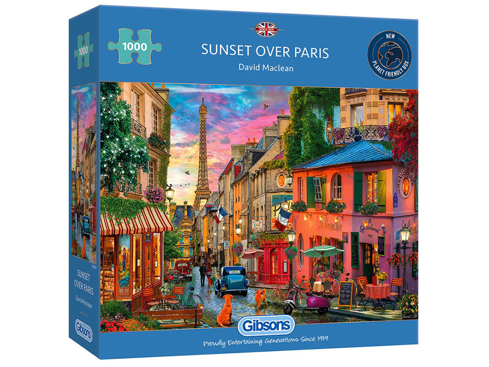 Sunset Over Paris 1000pcs - Gibson