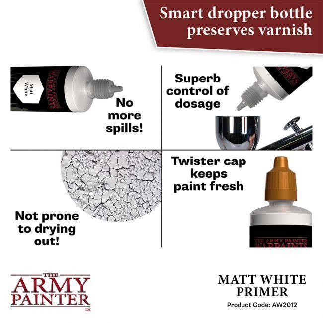 Air Primer Matt White Army Painter