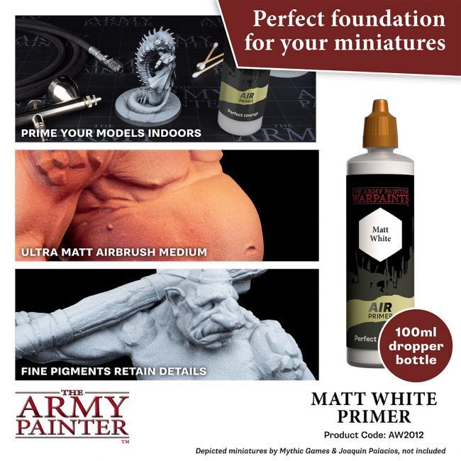 Air Primer Matt White Army Painter