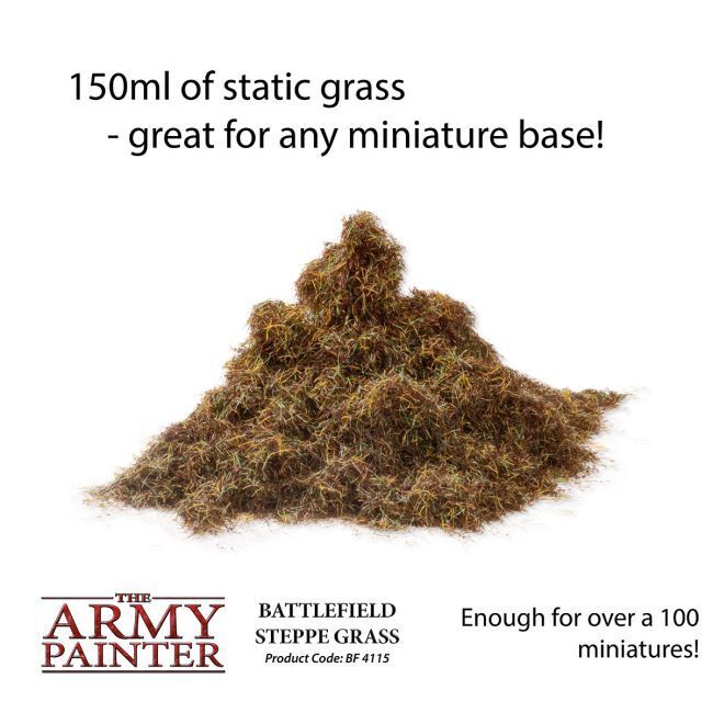 Battlefield Steppe Grass - The Army Painter Basing