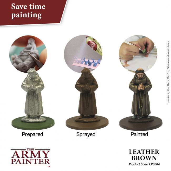 Leather Brown - 400ml Spray PaintThe - Colour Primer
