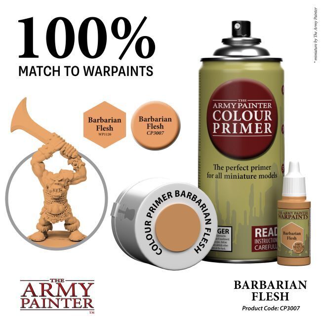 Barbarian Flesh - 400ml Spray Paint - Colour Primer