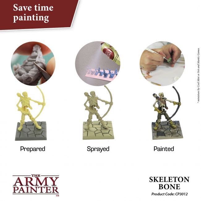 Skeleton Bone - 400ml Spray Paint - Colour Primer