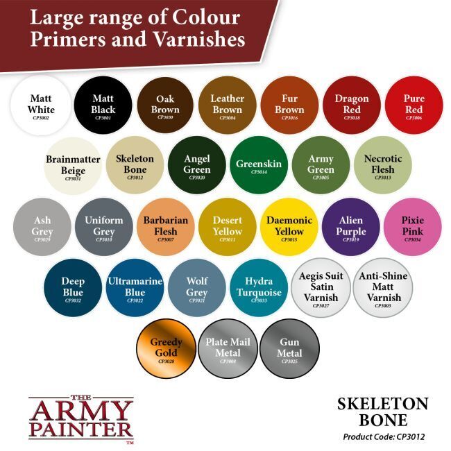 Skeleton Bone - 400ml Spray Paint - Colour Primer