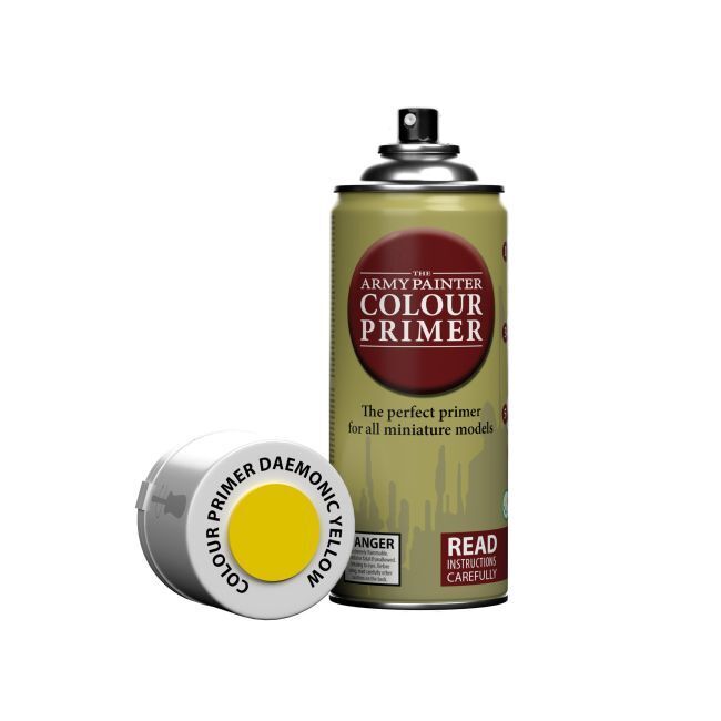 Daemonic Yellow - 400ml Spray Paint - Colour Primer