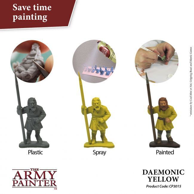 Daemonic Yellow - 400ml Spray Paint - Colour Primer