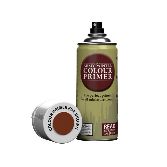 Fur Brown - 400ml Spray Paint - Colour Primer