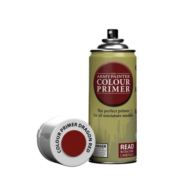 Dragon Red - 400ml Spray Paint - Colour Primer