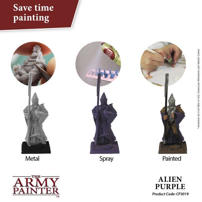 Alien Purple - 400ml Spray Paint - Colour Primer