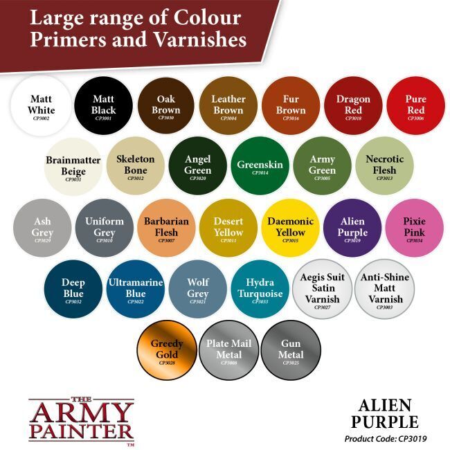 Alien Purple - 400ml Spray Paint - Colour Primer