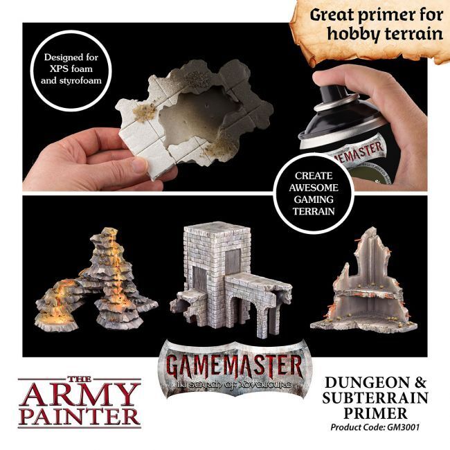 Dungeon & Subterrain Terrain Primer 300ml - GameMaster