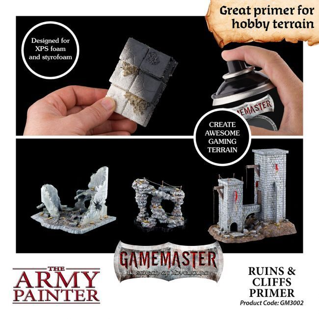 Ruins & Cliffs Terrain Primer 300ml - GameMaster