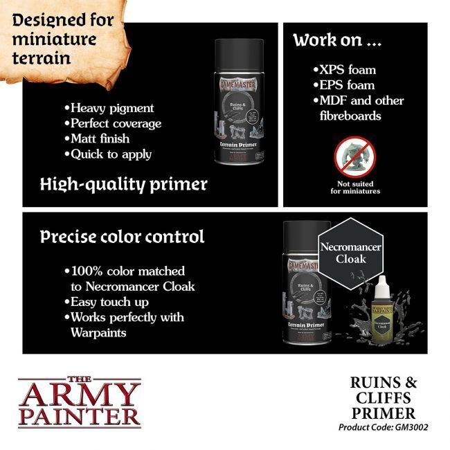 Ruins & Cliffs Terrain Primer 300ml - GameMaster