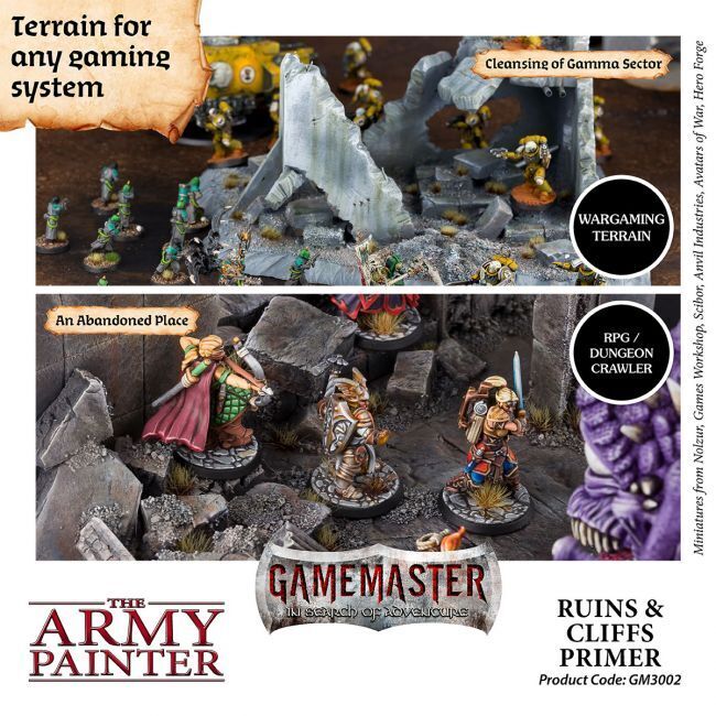Ruins & Cliffs Terrain Primer 300ml - GameMaster