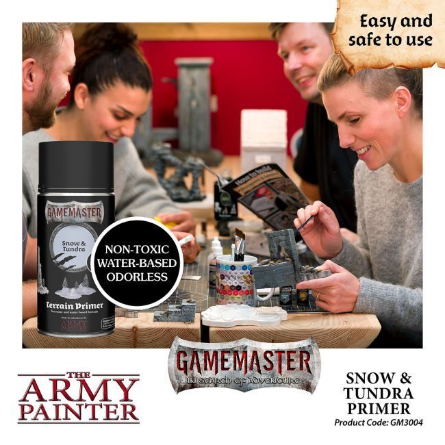 Snow & Tundra Terrain Primer 300ml - GameMaster