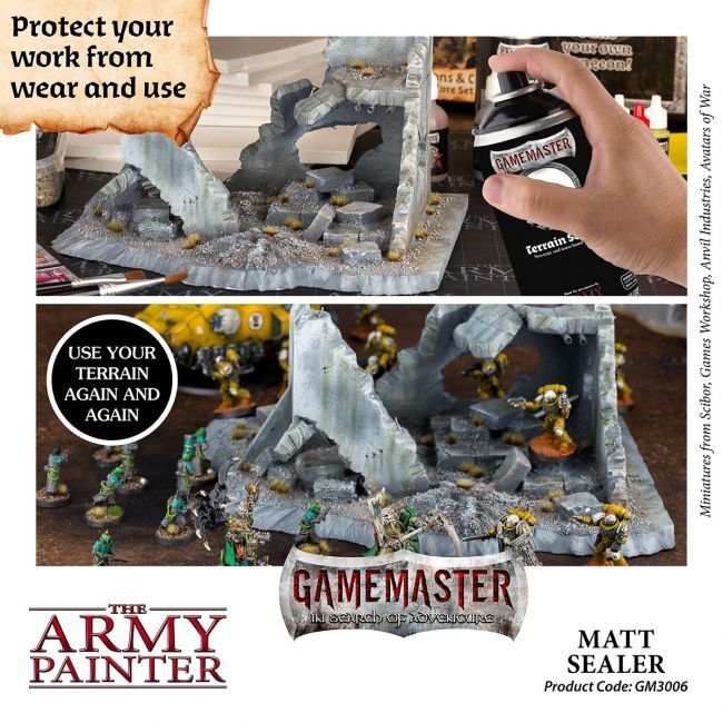 Matt Sealer Terrain Primer 300ml - GameMaster