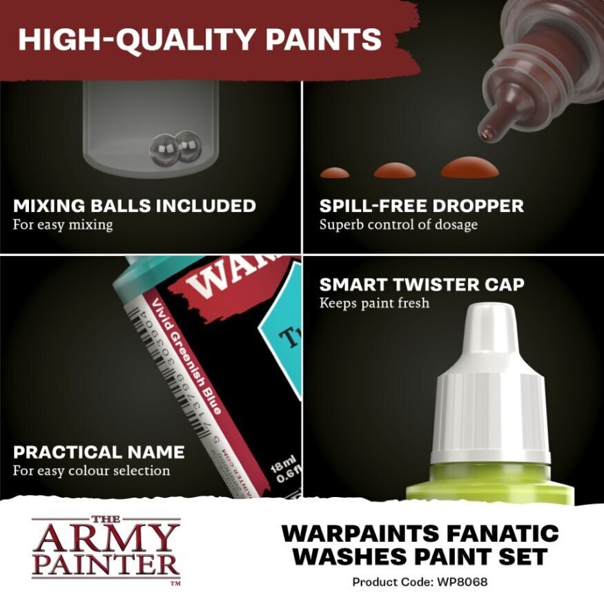 Warpaints Fanatic Washes Set