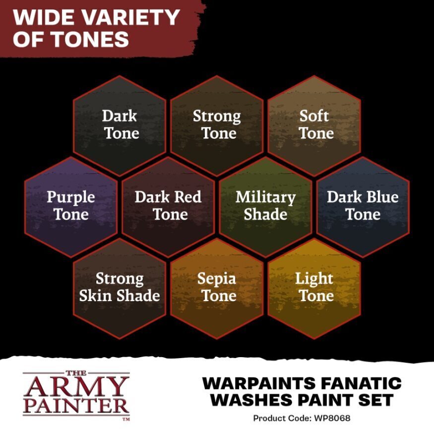 Warpaints Fanatic Washes Set