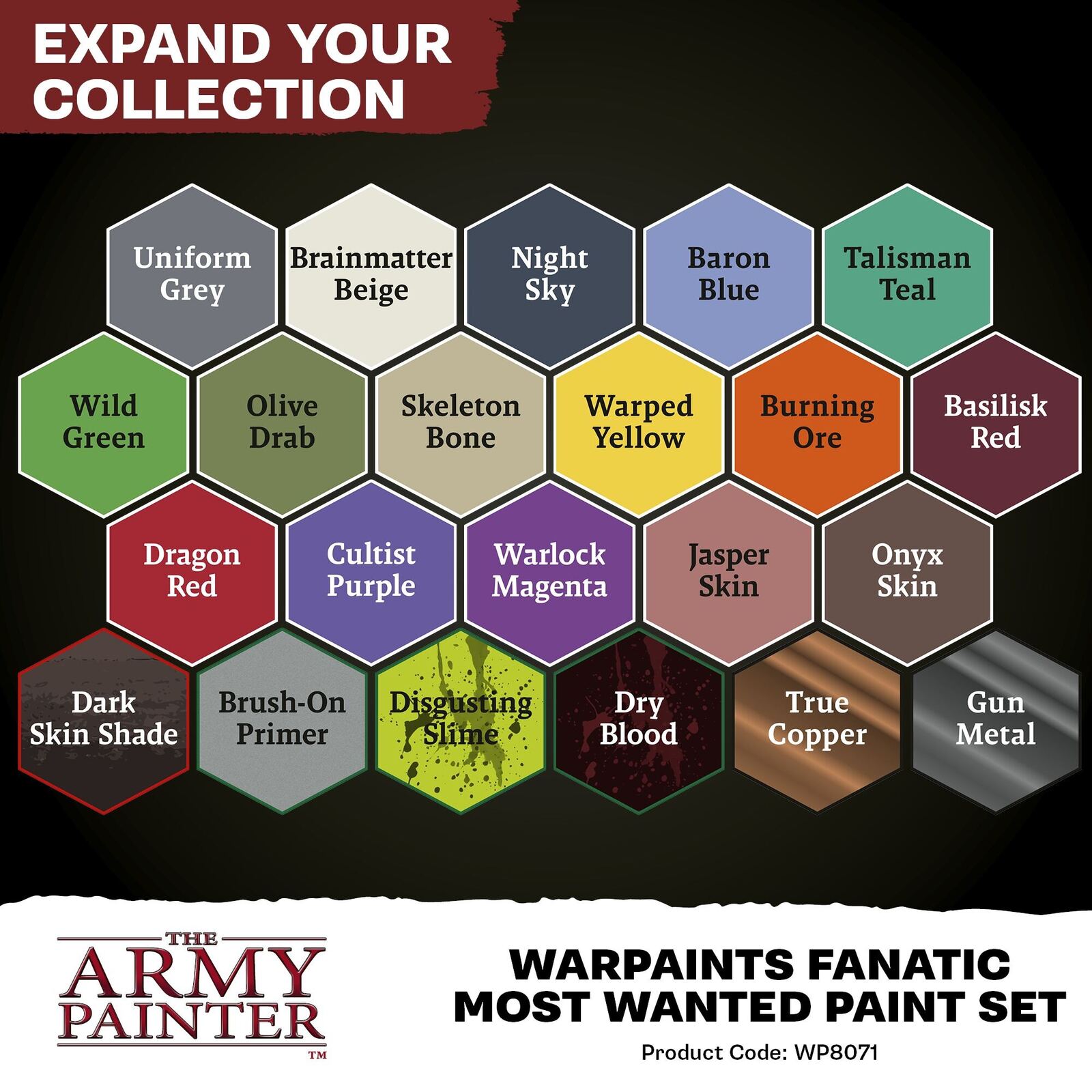 Warpaints Fanatic Most Wanted Set