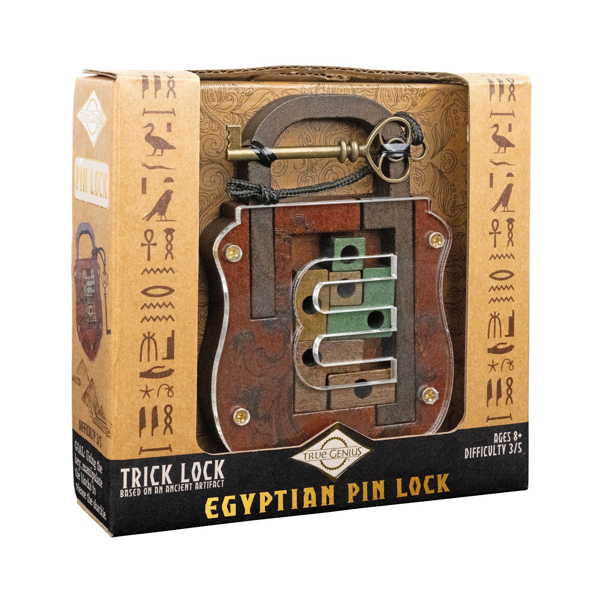 Egyptian Pin Lock - Project Genius