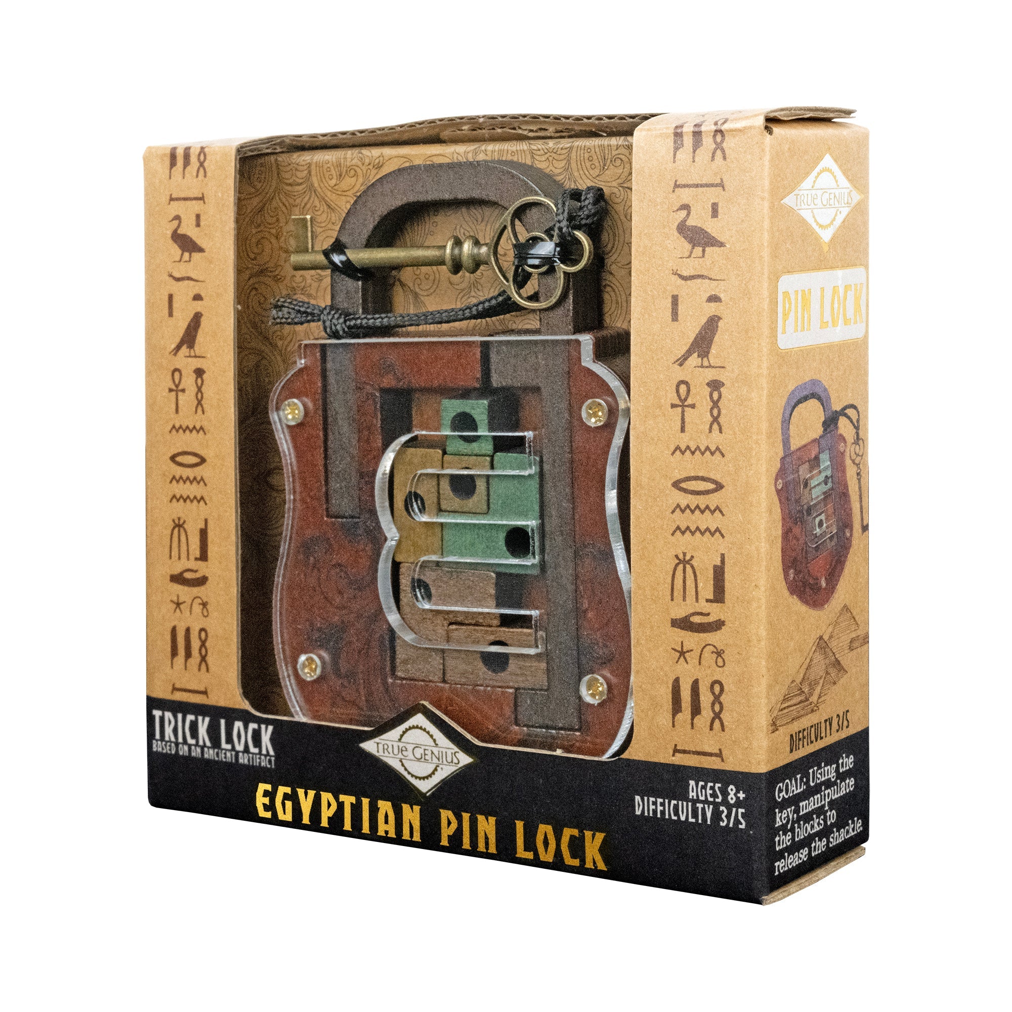 Egyptian Pin Lock - Project Genius