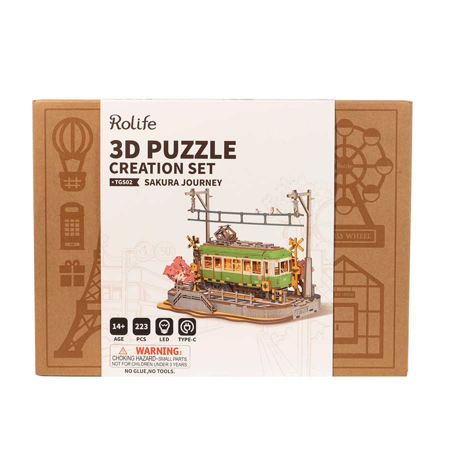 Sakura Journey - 3D Puzzle Creation Set Rolife