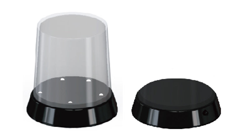 Led stand 84 x 115mm- Trumpeter Flat top Display case