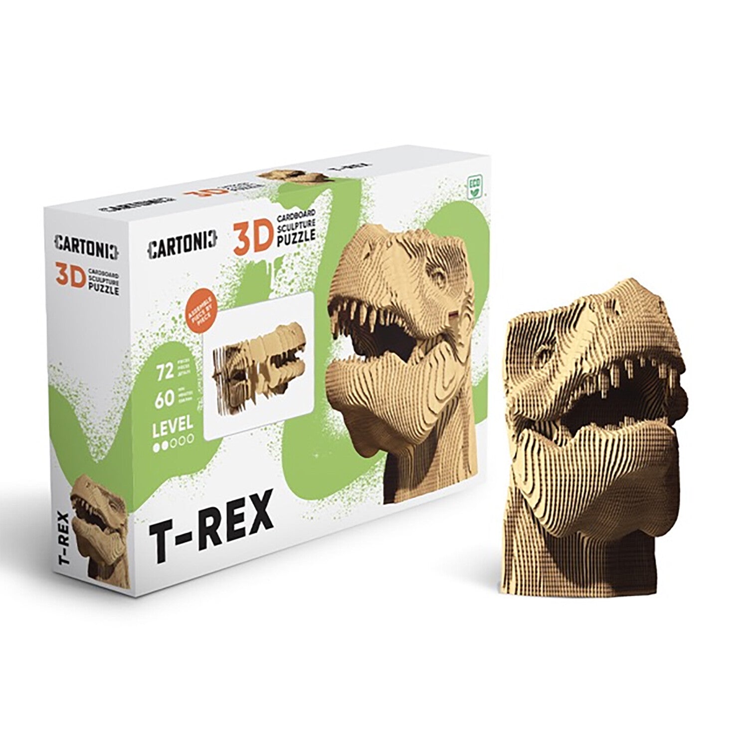 3D T-Rex - Cartonic