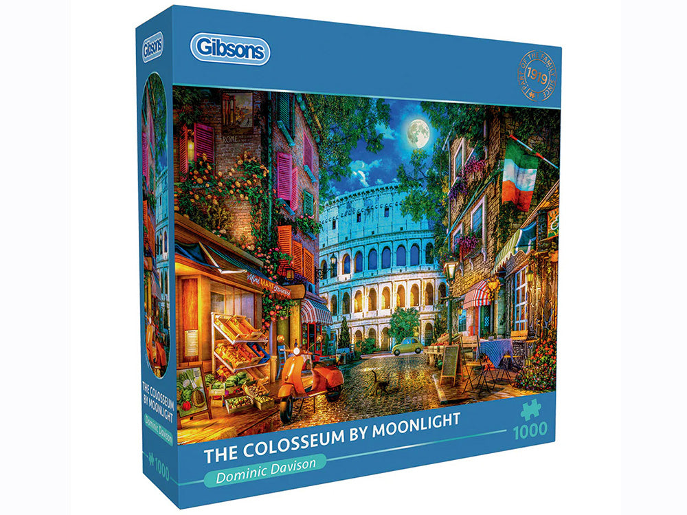 The Colosseum by Moonlight 1000pc - Gibsons