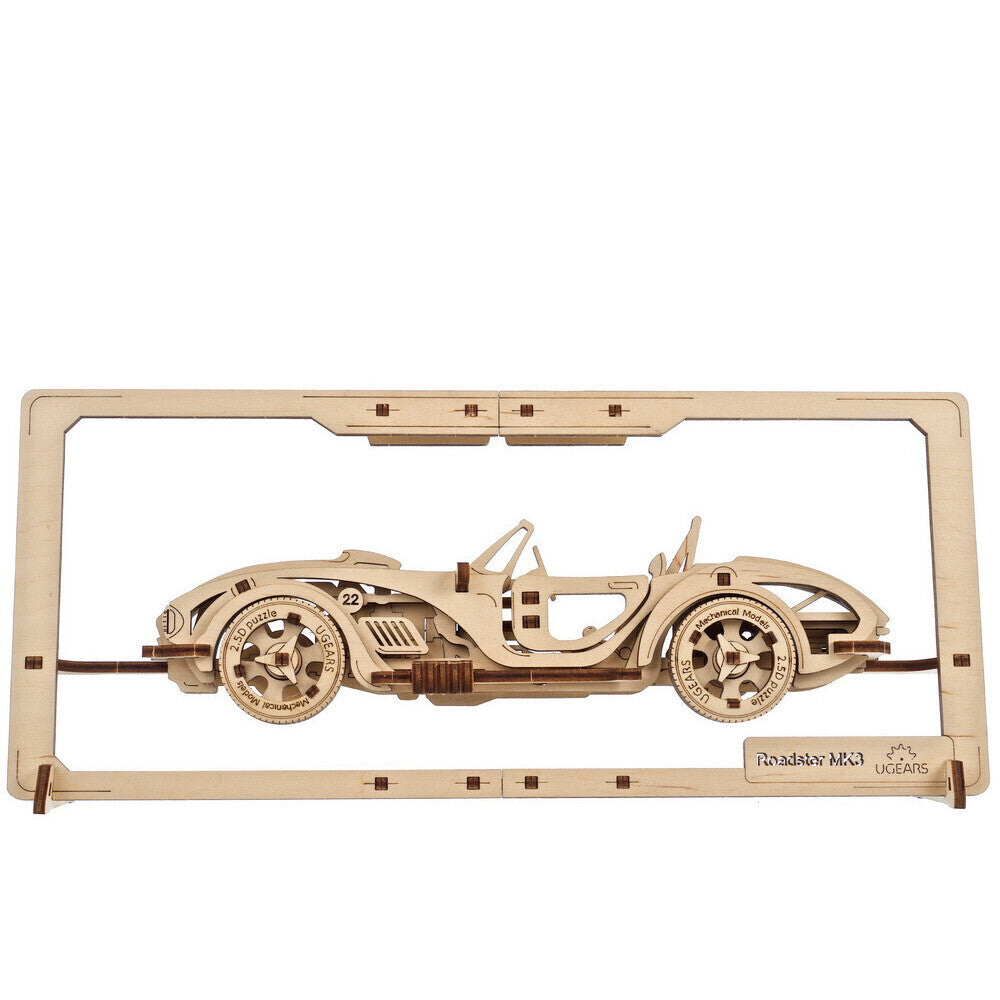 Roadster MK3 2.5D Puzzle - UGears