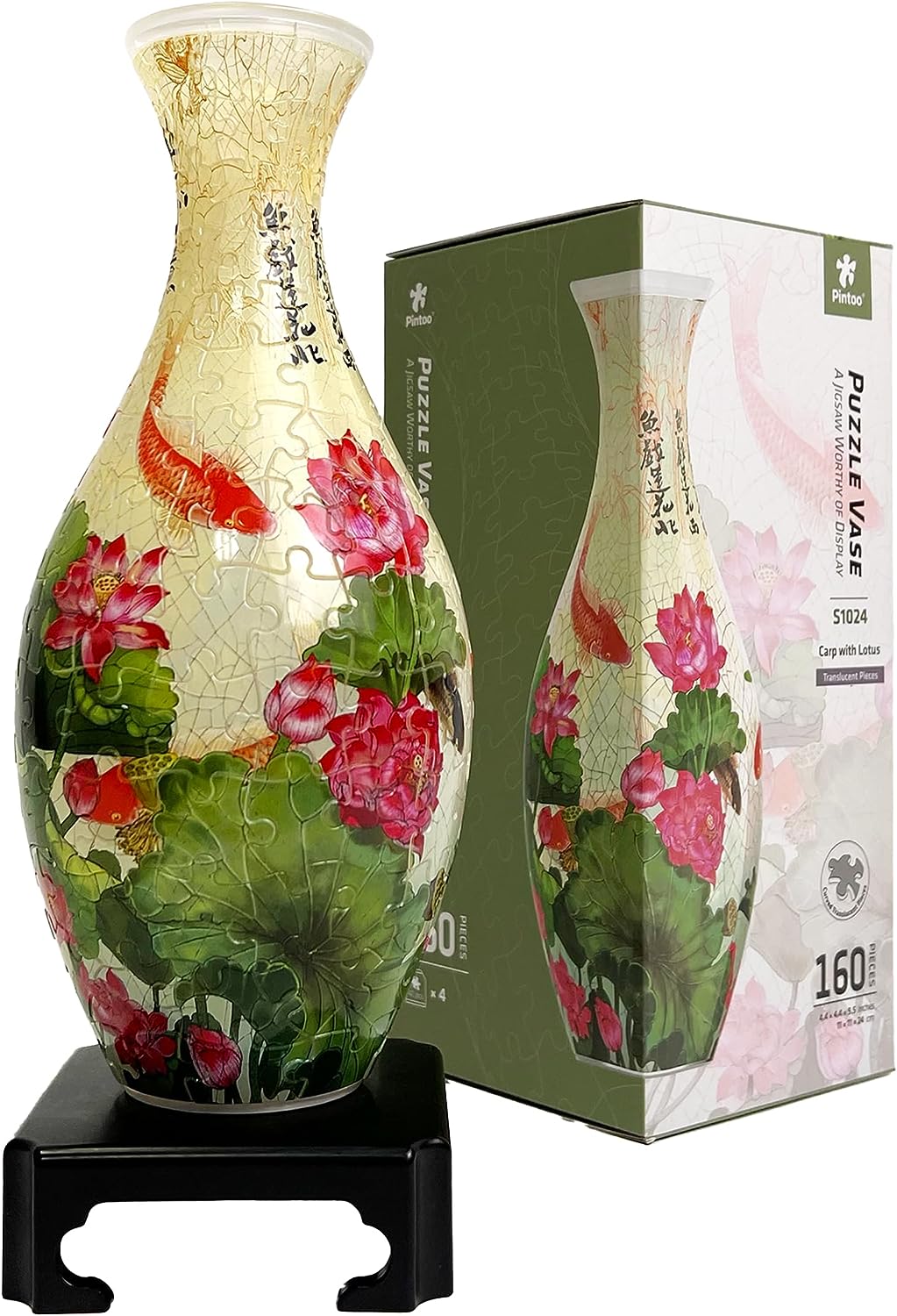 VASE CARP WITH LOTUS