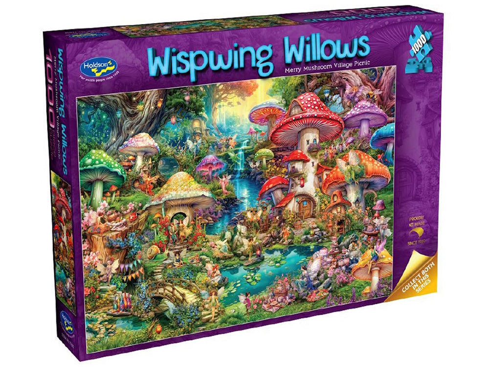 Village Picnic - Wispwing Willows 1000pc Holdsons