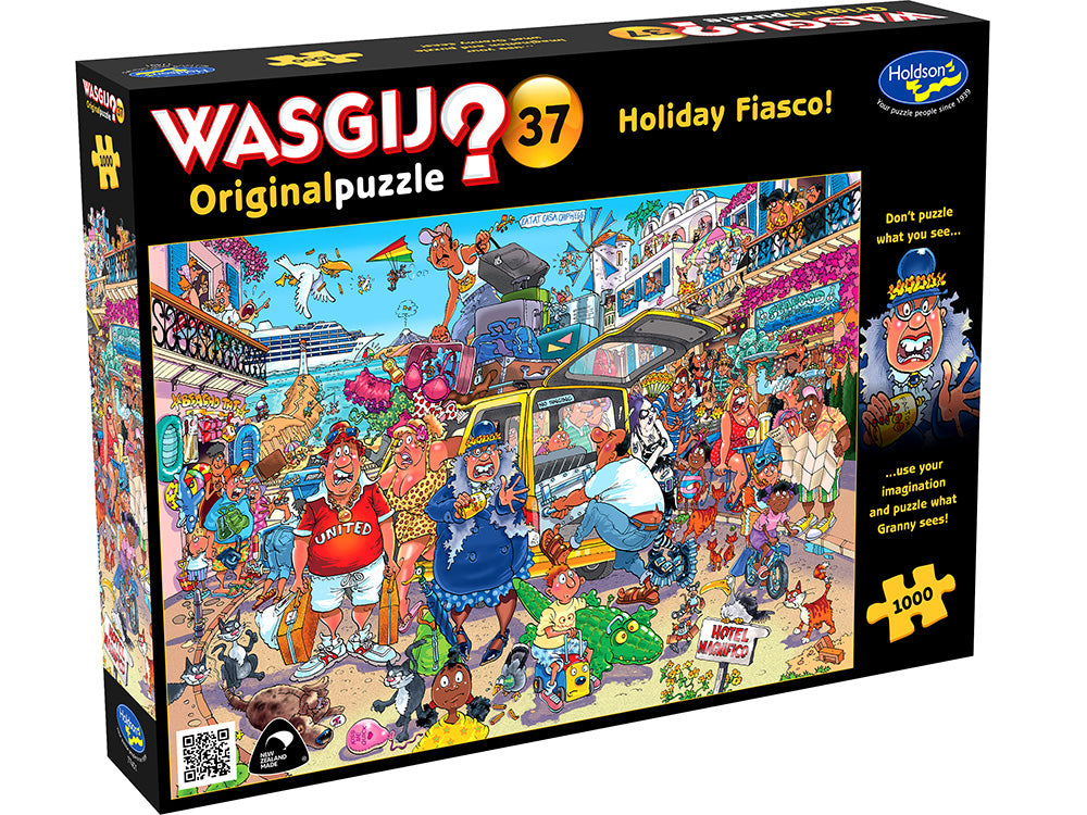 WASGIJ? ORIGINAL #37 Holiday Fiasco! 1000pc HOLDSONS