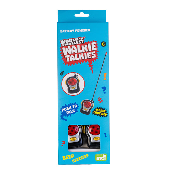 Worlds Smallest Walkie Talkie - Are you there, Over!?