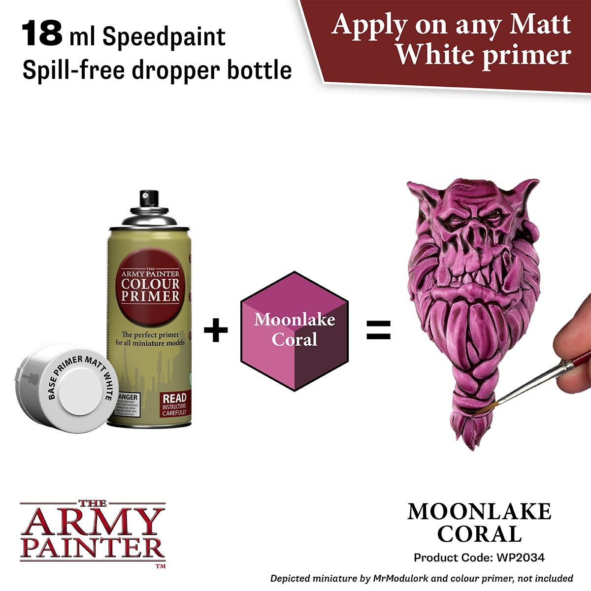Moonlake Coral - 18ml Acrylic - Speedpaint