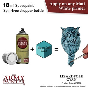 Lizardfolk Cyan - 18ml Acrylic - Speedpaint