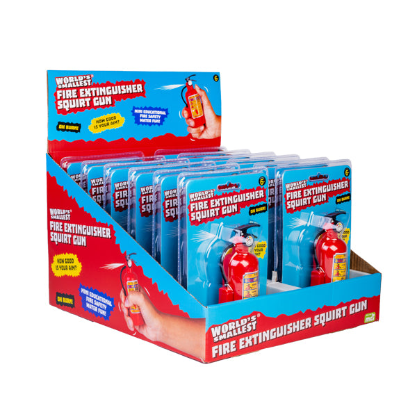 FIRE EXT SQUIRT GUN- WORLD SMALLEST