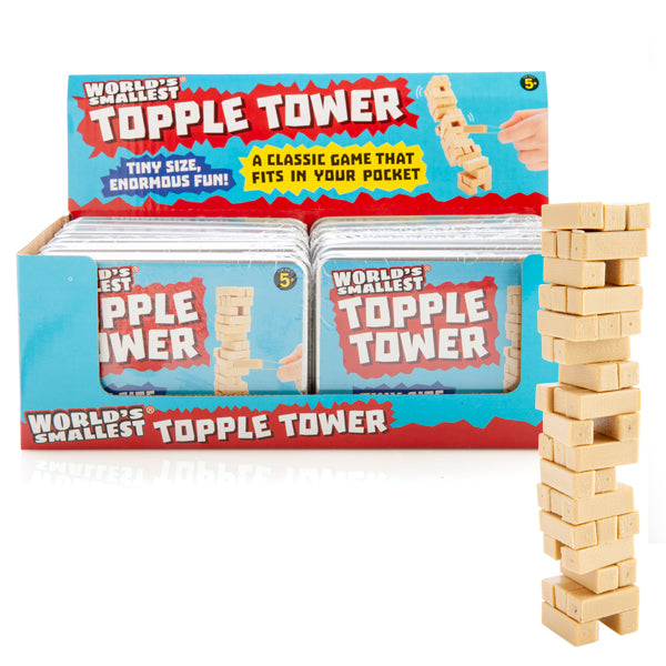 Topple Tower - Worlds Smallest