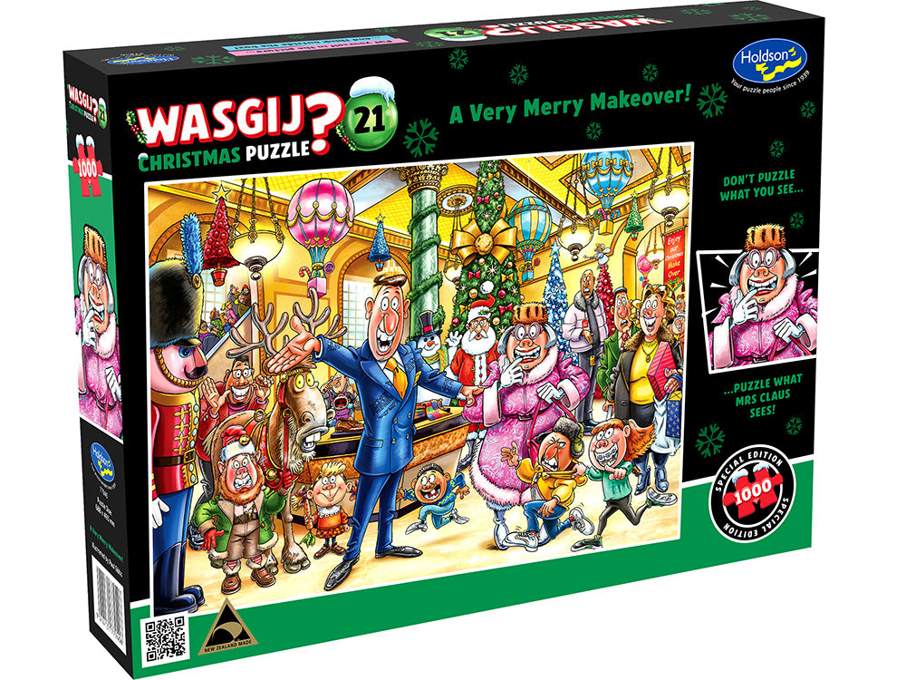 Wasgij Xmas #21 - Merry Makeover