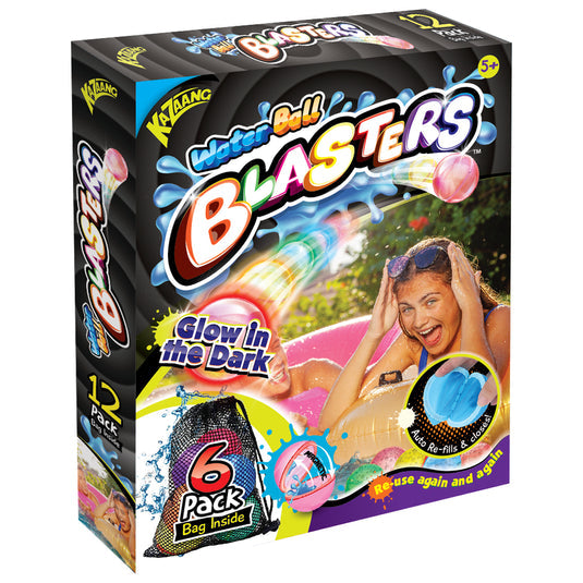 Water Ball Blasters 6 Pack GID