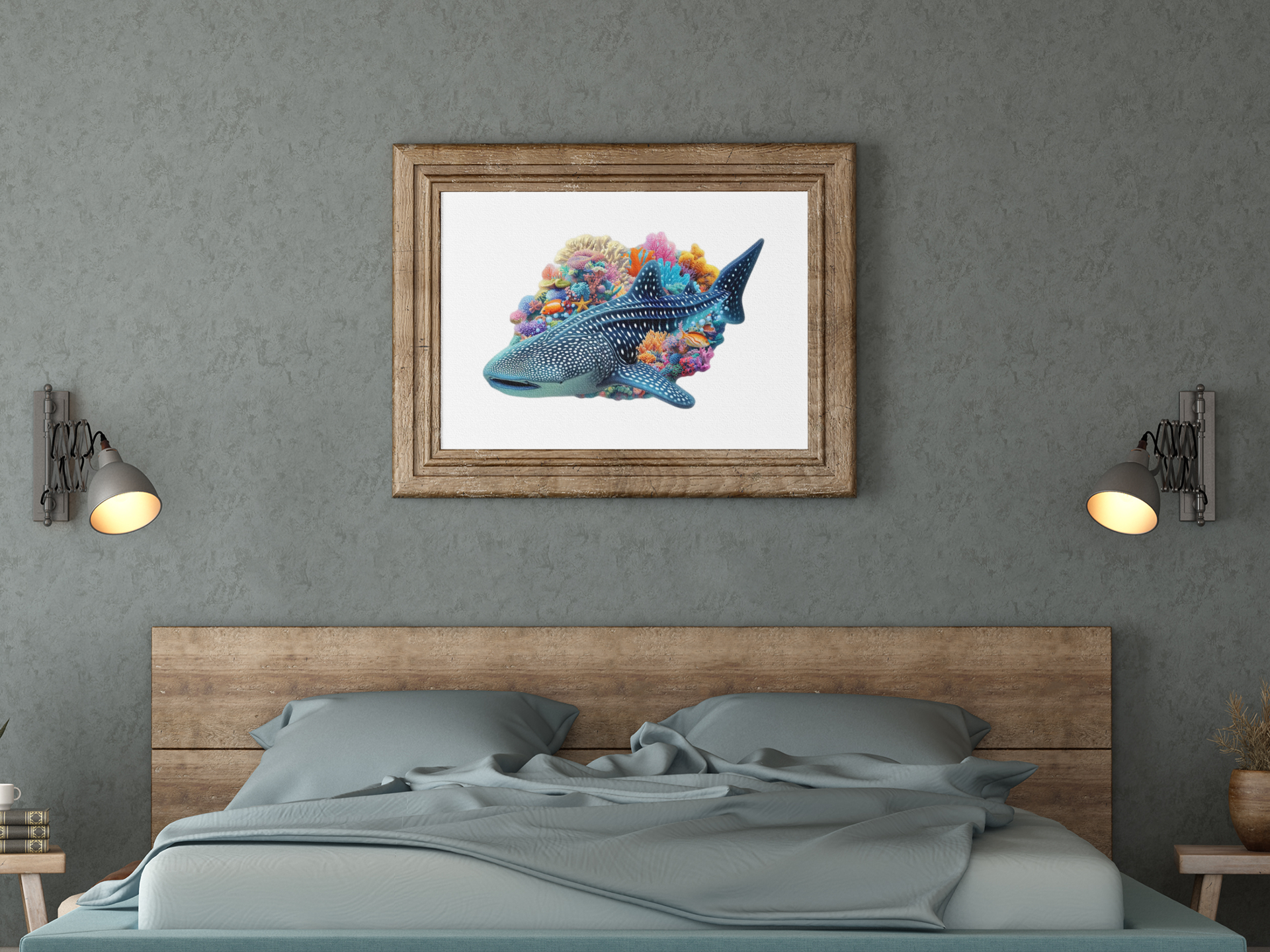 A5 Whale Shark  Wooden Puzzle - Puzzle ART