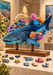 A5 Whale Shark  Wooden Puzzle - Puzzle ART
