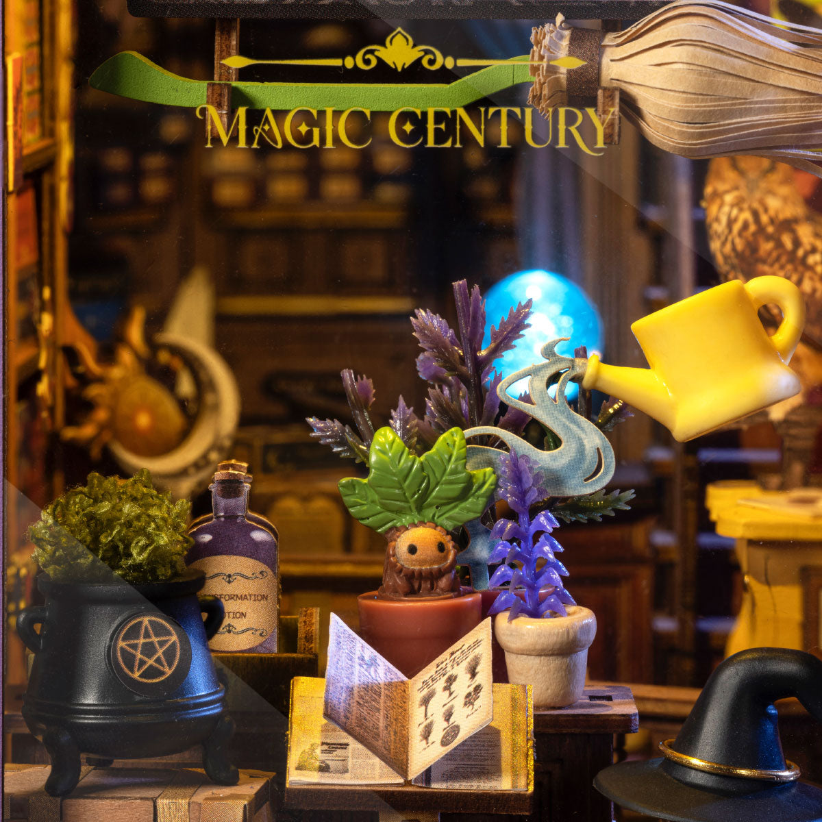 Whisper Magic Shop - DIY BOOK NOOK KIT - ROBOTIME