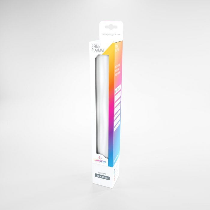 White Playmat 2mm - Gamegenic Prime