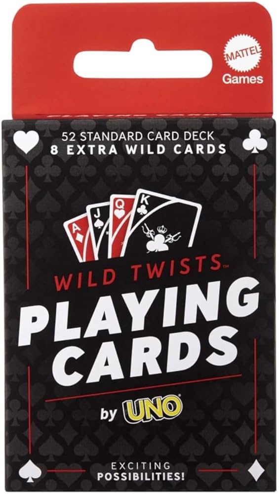Wild Twist Playing Cards by UNO