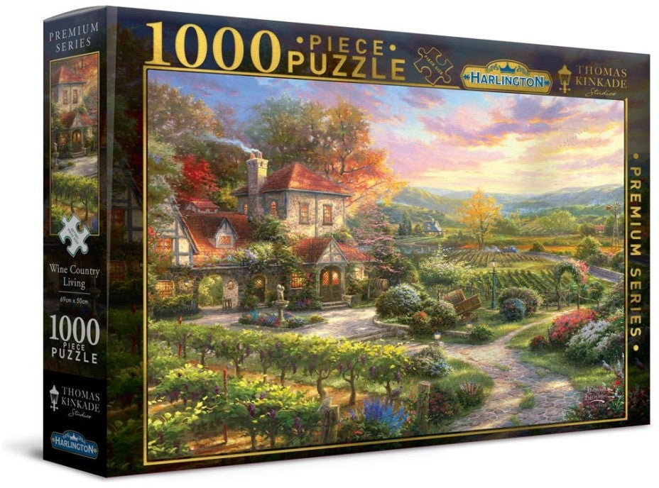 Wine Country Living 1000 pieces - Harlington Thomas Kinkade