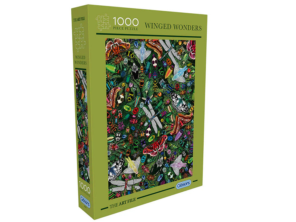 Winged Wonders - Art File 1000pc - Gibson