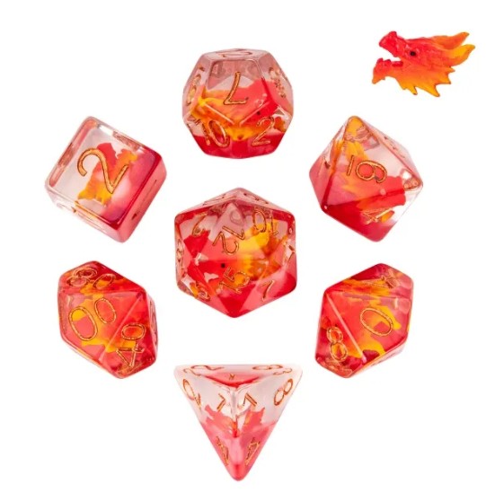 Wyrmfire Dice - Games World Dice